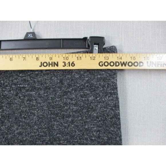 Express Womens Pencil Skirt Set Gray/burgundy Marled Knit Professional Stretch S - Picture 2 of 11